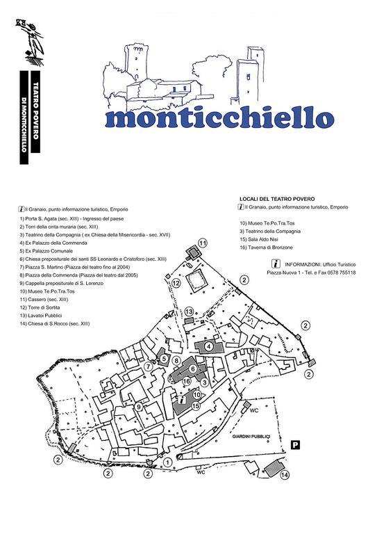 Foresteria Del Teatro Povero 蒙蒂塞切诺 客房 照片